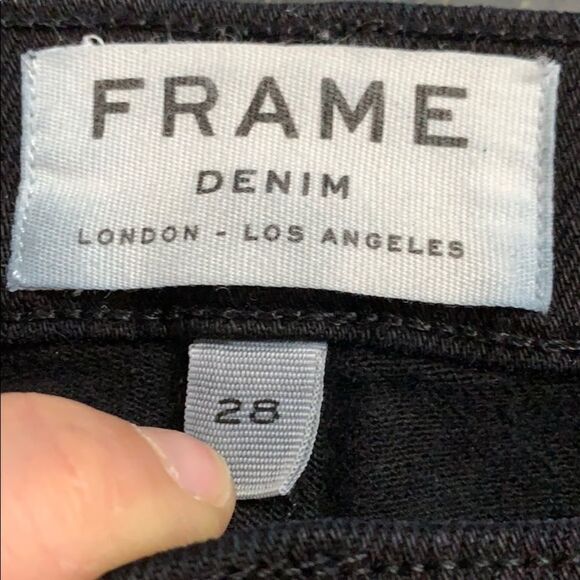 Frame L’Homme Noir Jeans - Picture 4 of 7
